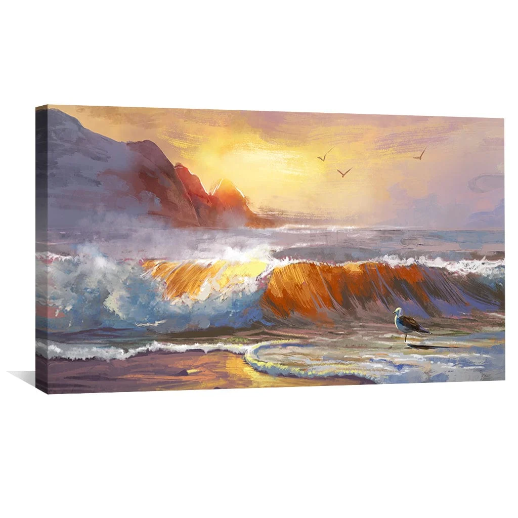 Ocean Serenade Canvas - Image 4