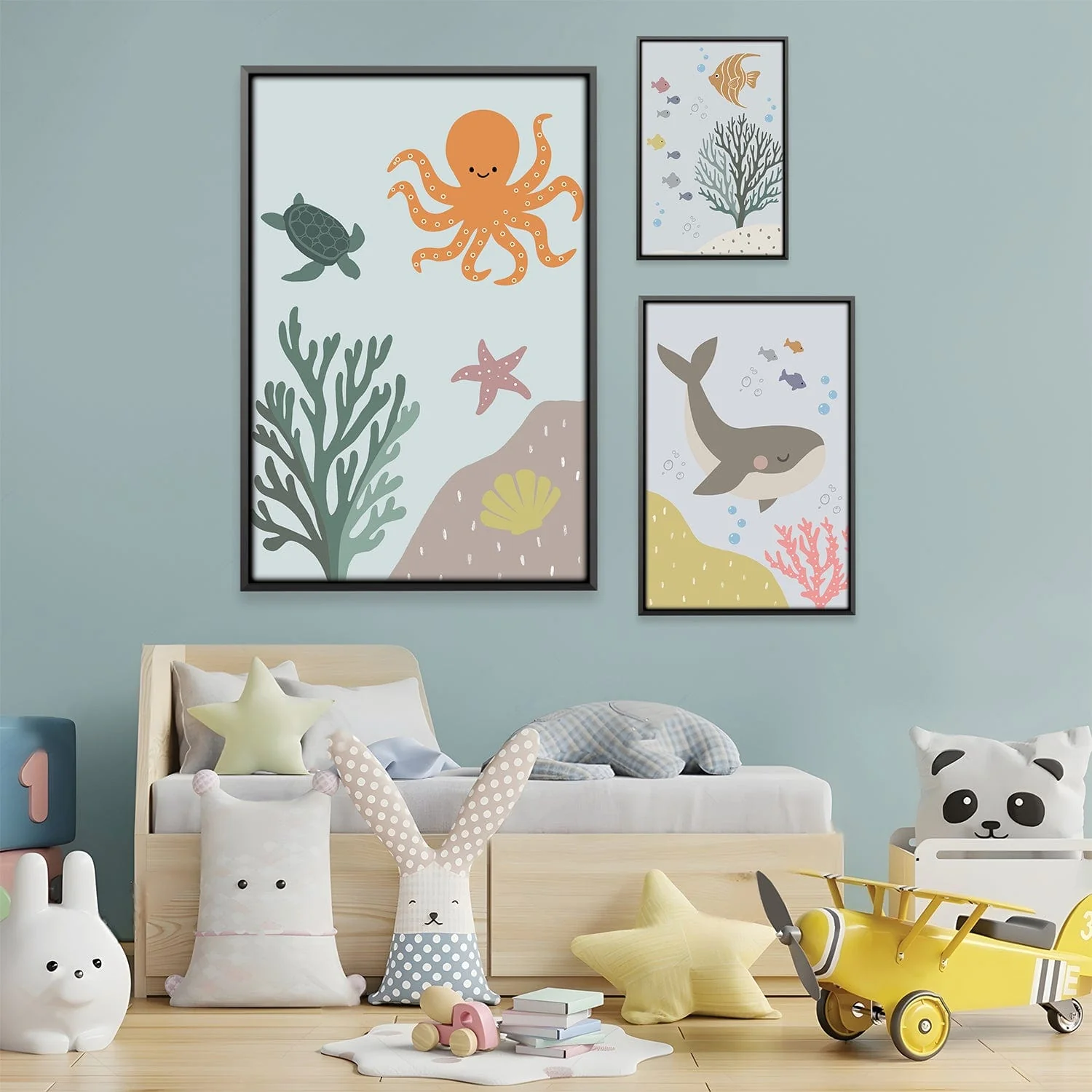 Ocean Whimsy Canvas