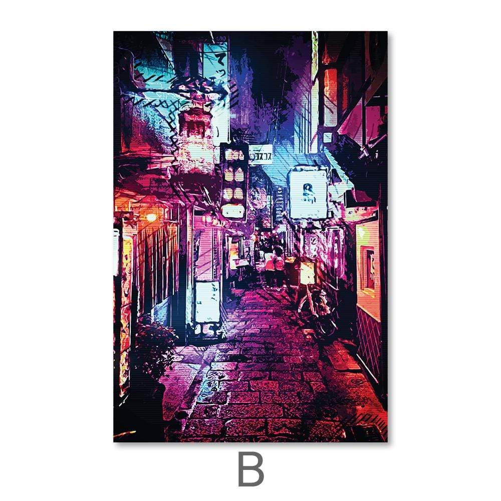 Osaka Streets Canvas - Image 5