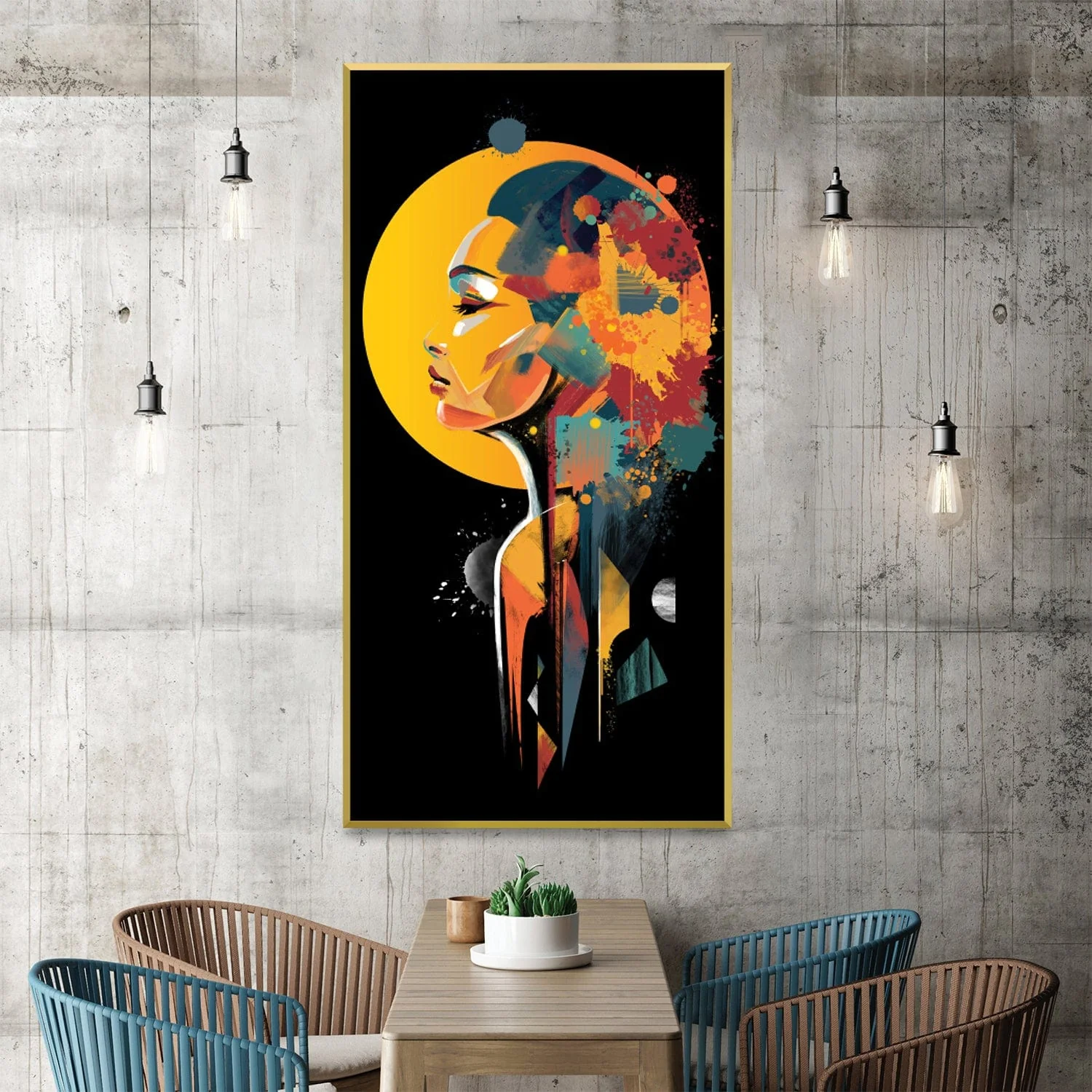 Orbiting Thoughts Canvas - Image 2