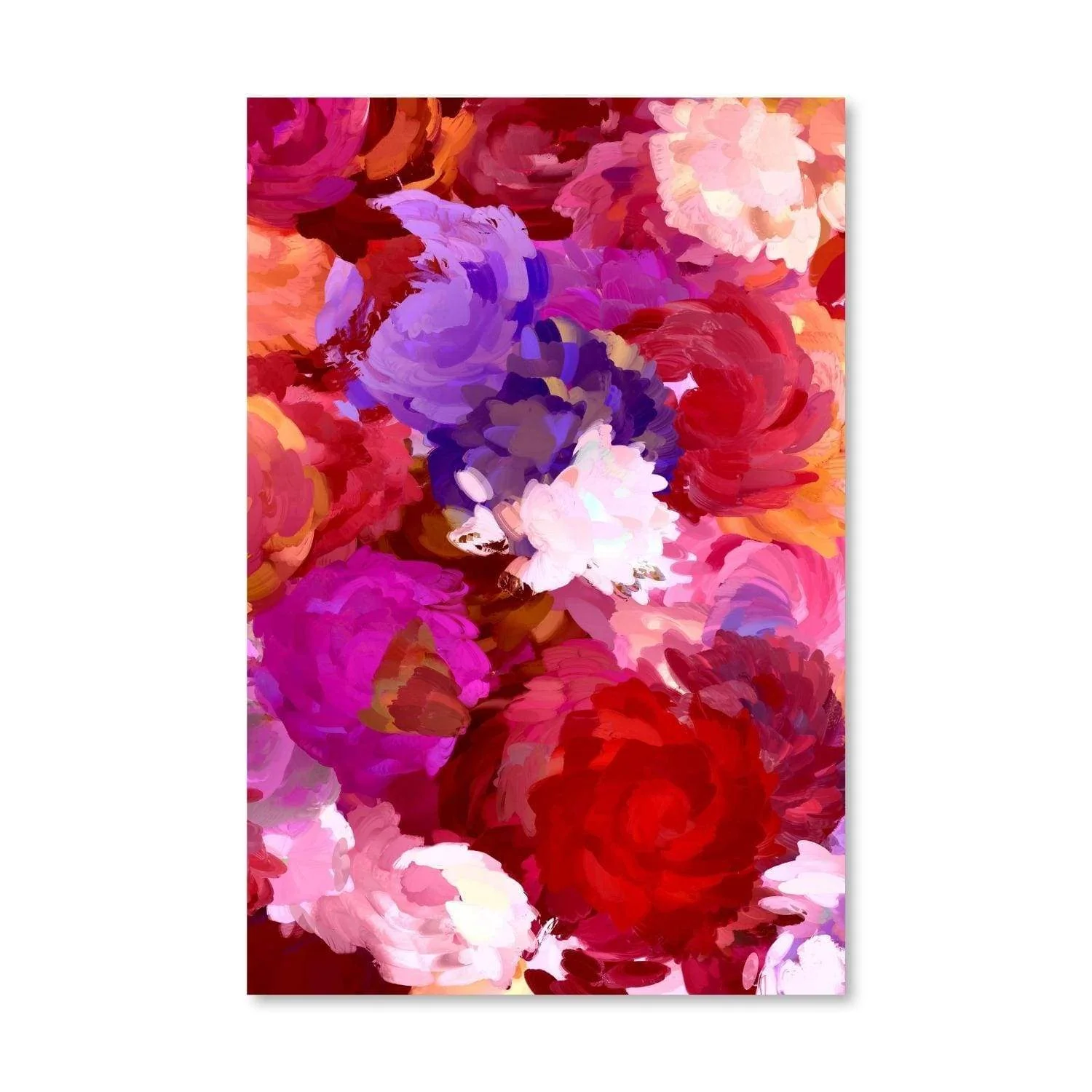 Painted Bouquet Canvas - Image 4