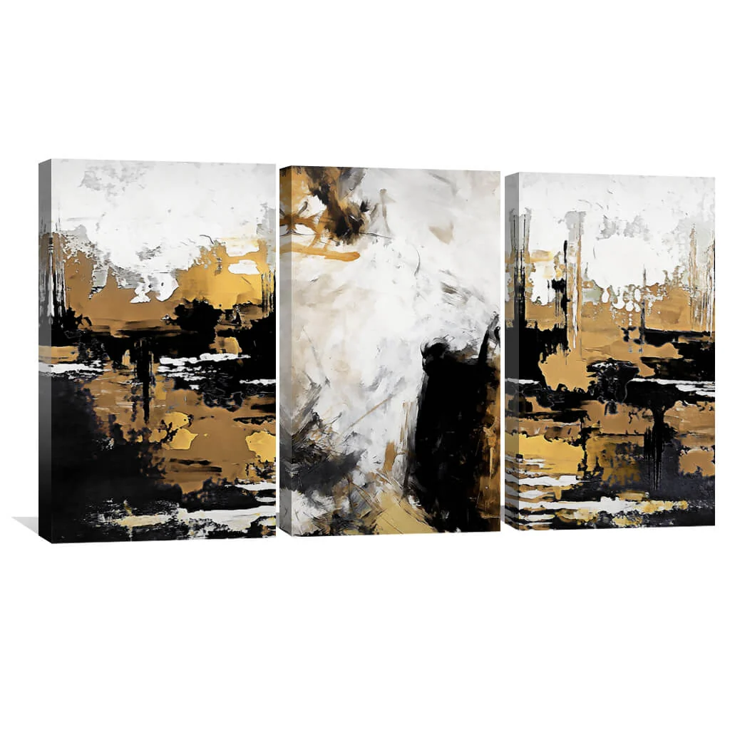 Painted Bronze Canvas - Image 2
