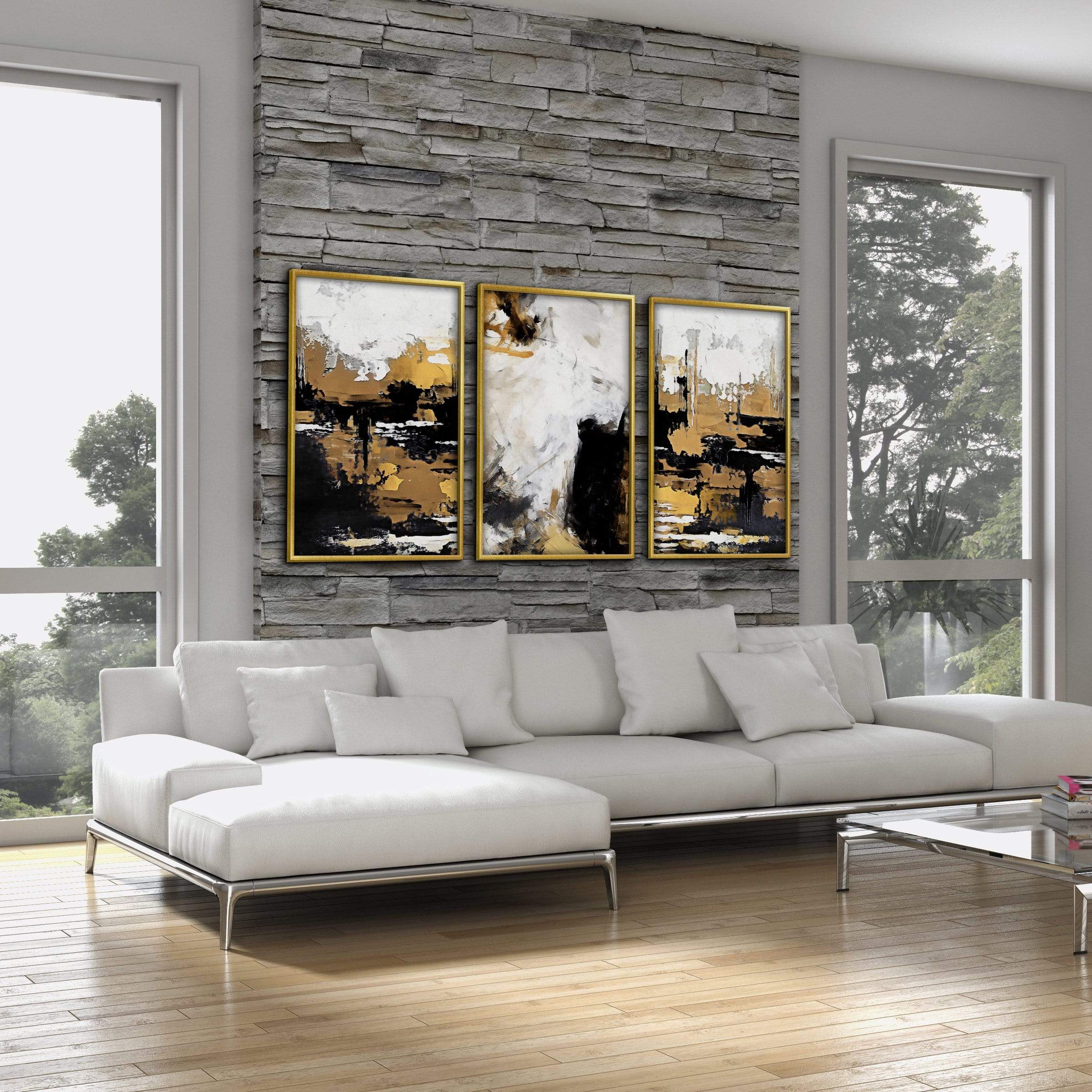 Painted Bronze Canvas - Image 4