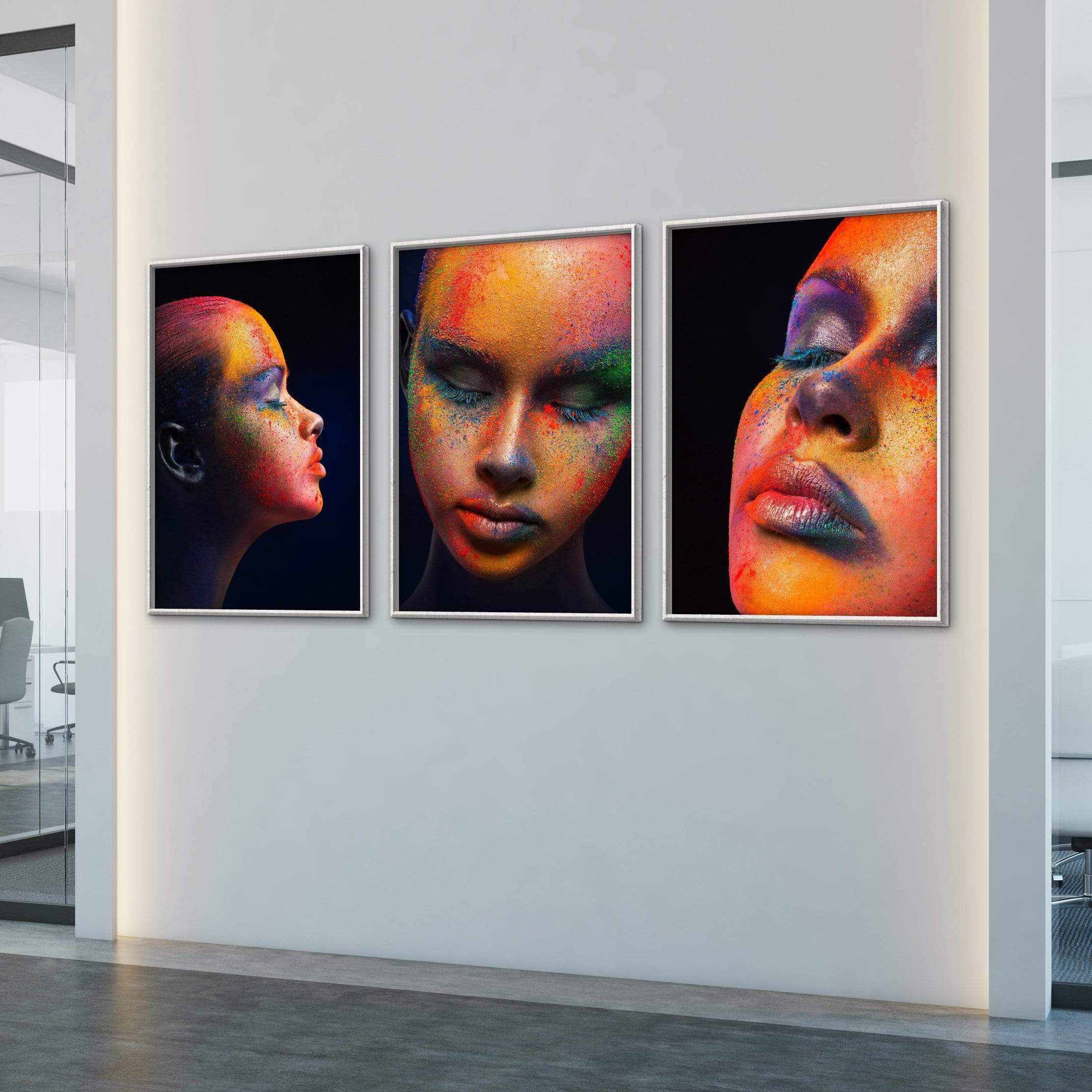 Painted Woman Canvas - Image 6