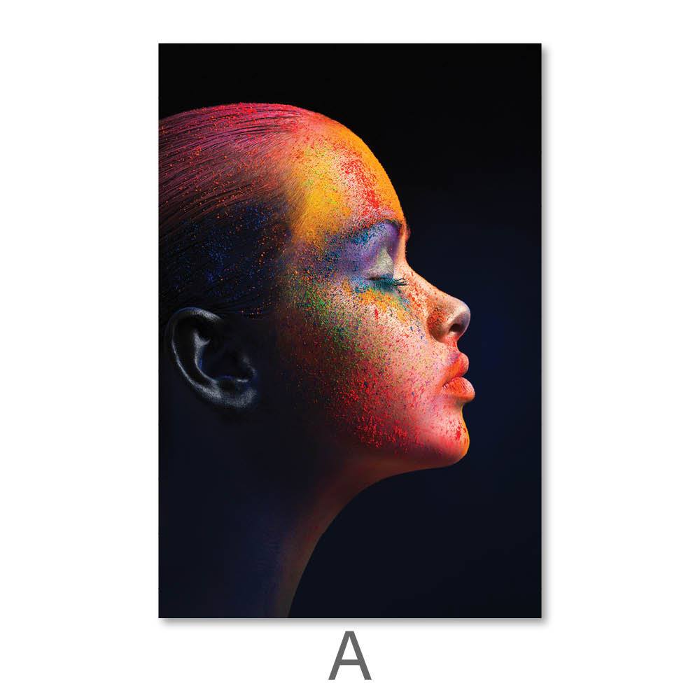 Painted Woman Canvas - Image 7