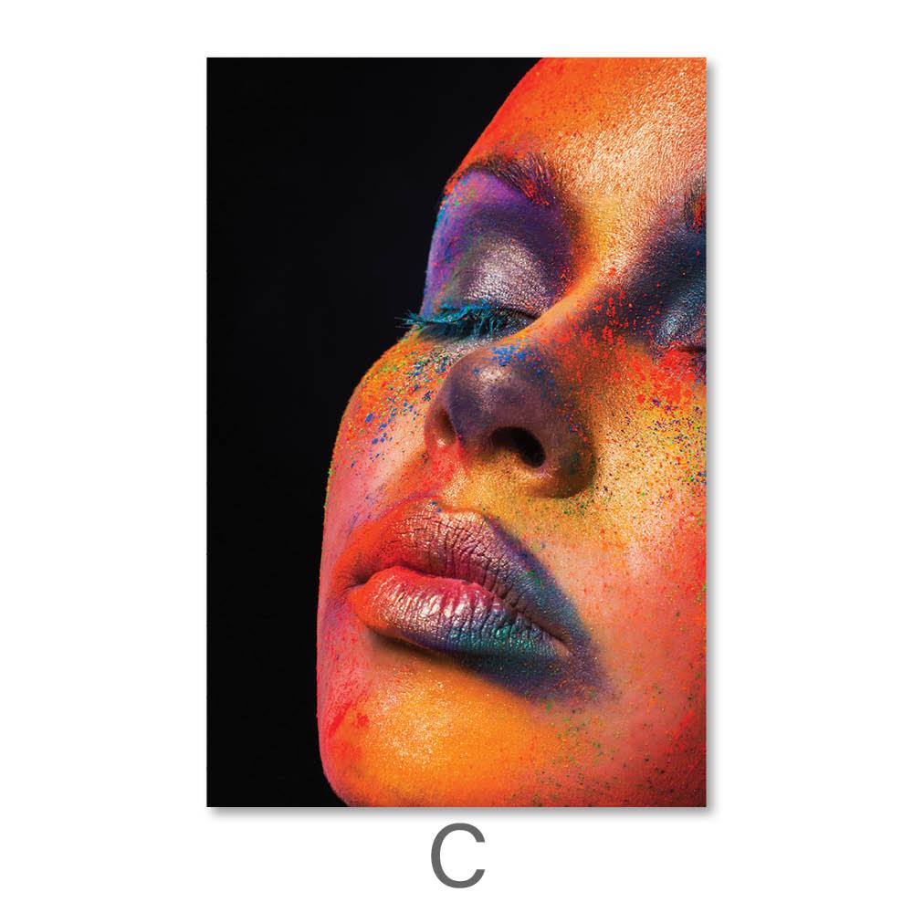 Painted Woman Canvas - Image 9