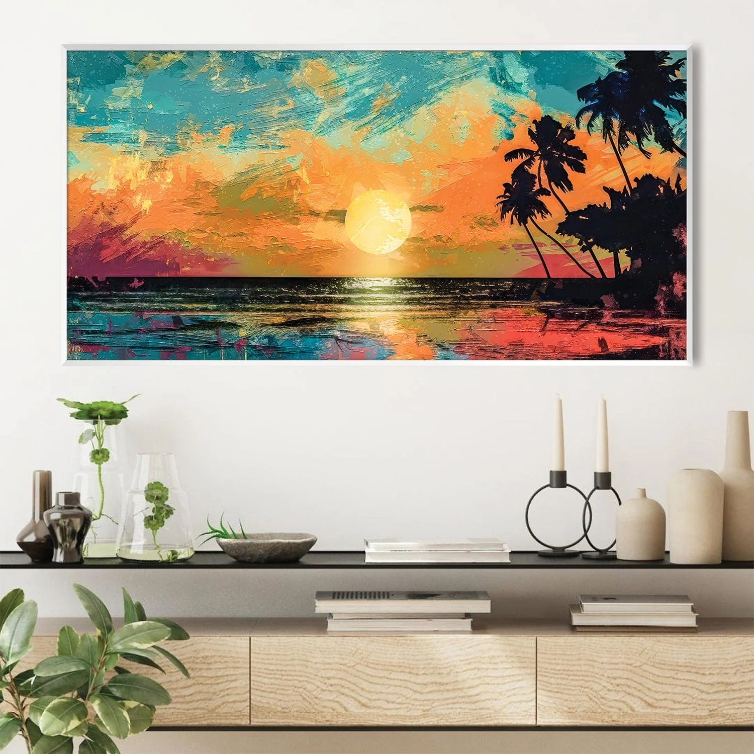 Palette of Paradise Canvas - Image 3