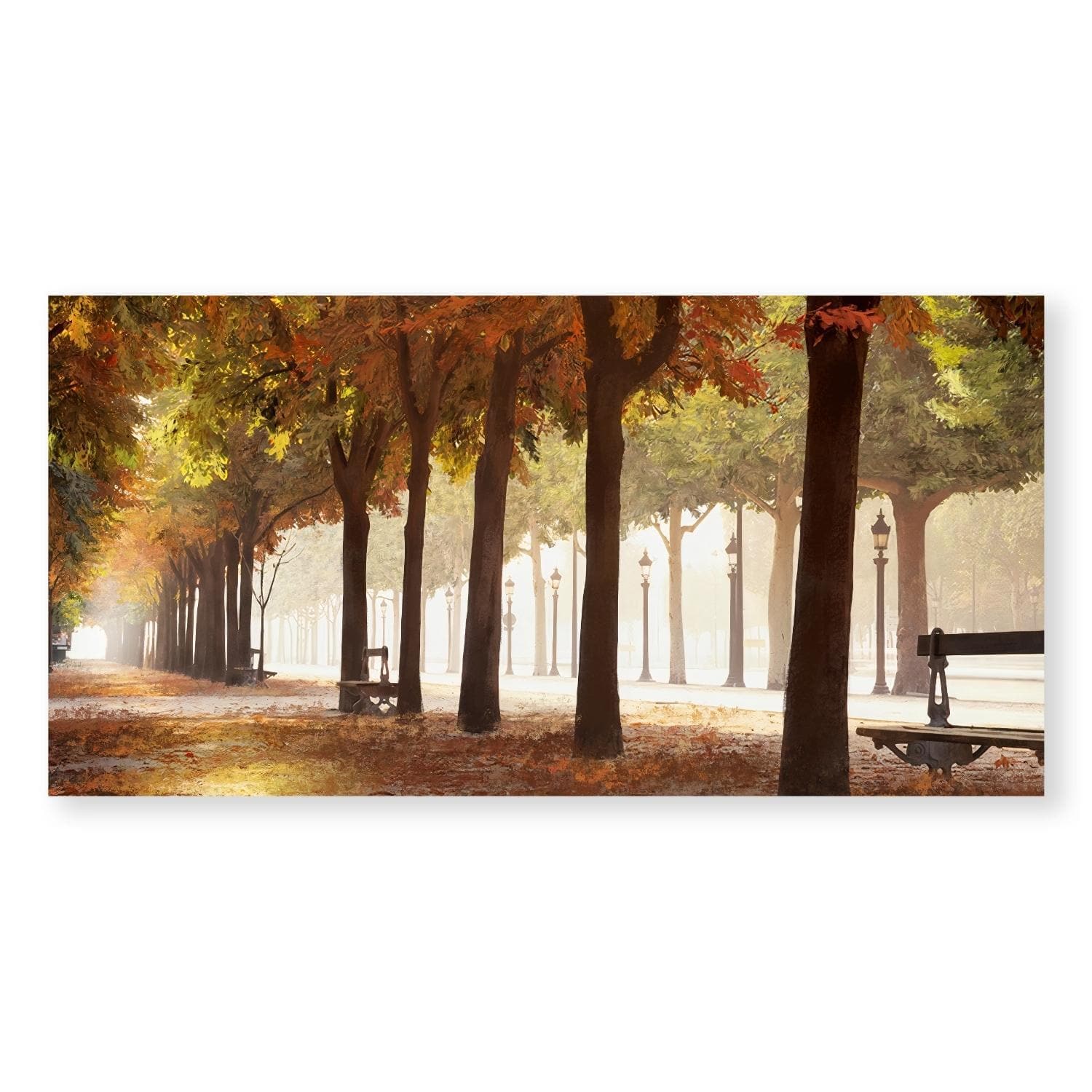 Park Strolls Canvas - Image 5