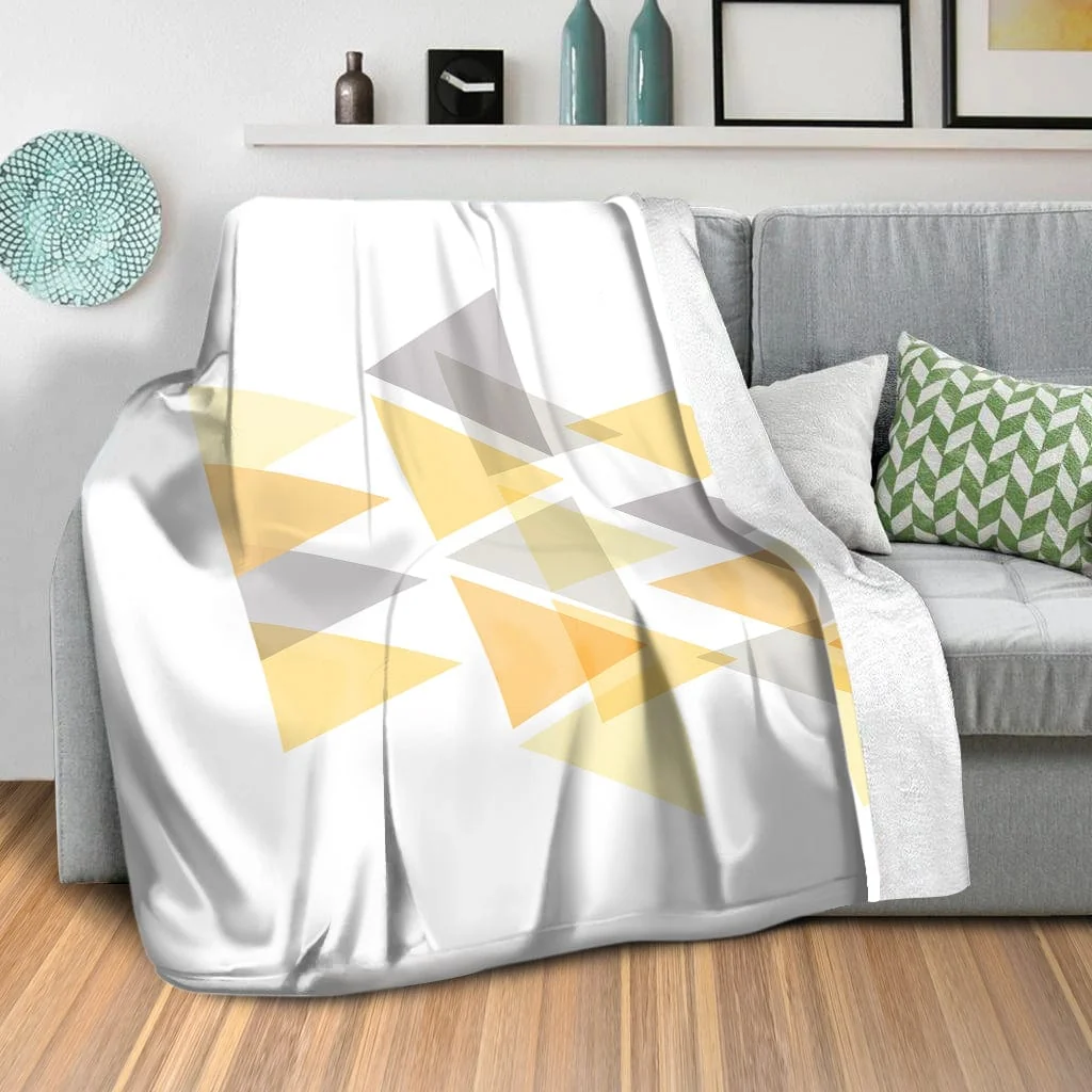 Pastel Triangles B Blanket - Image 2