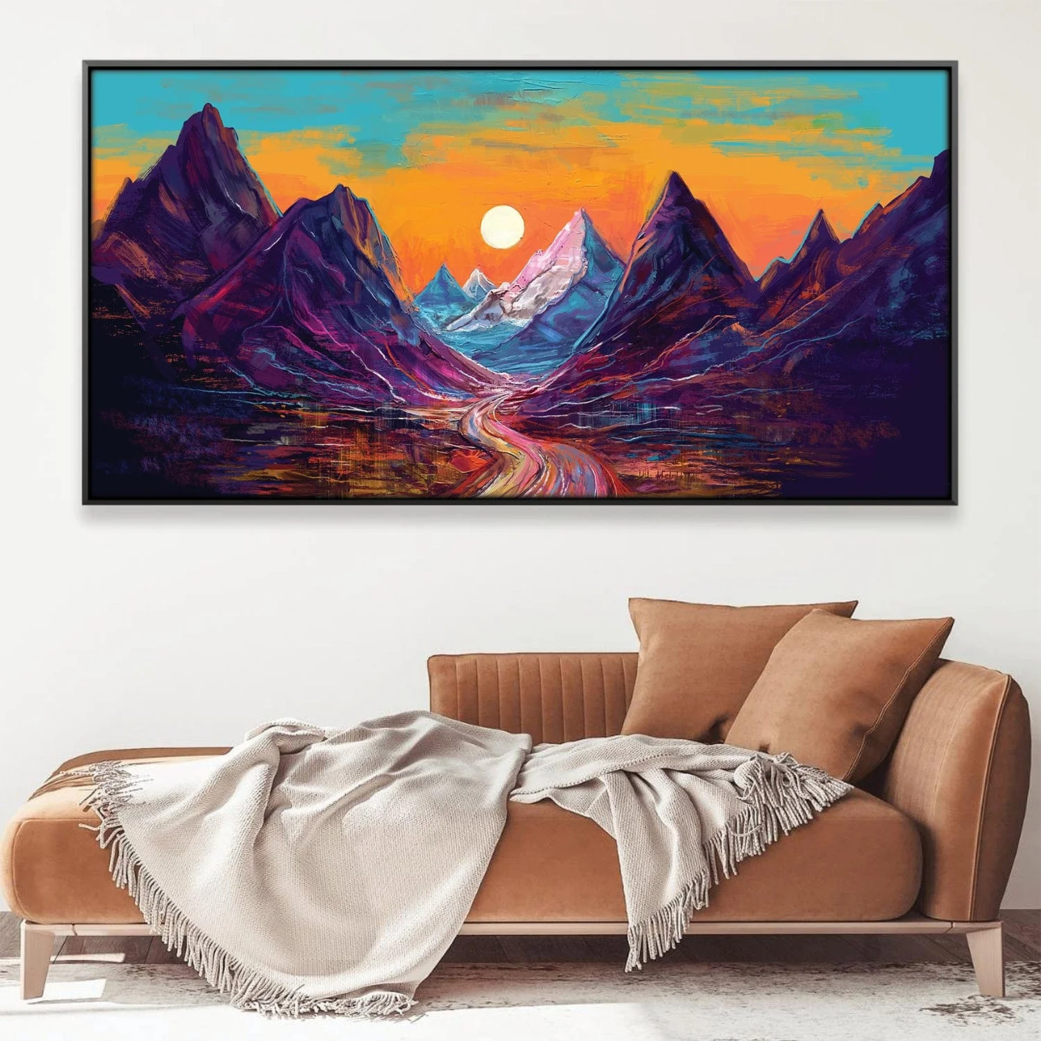 Pathway to the Sun Canvas