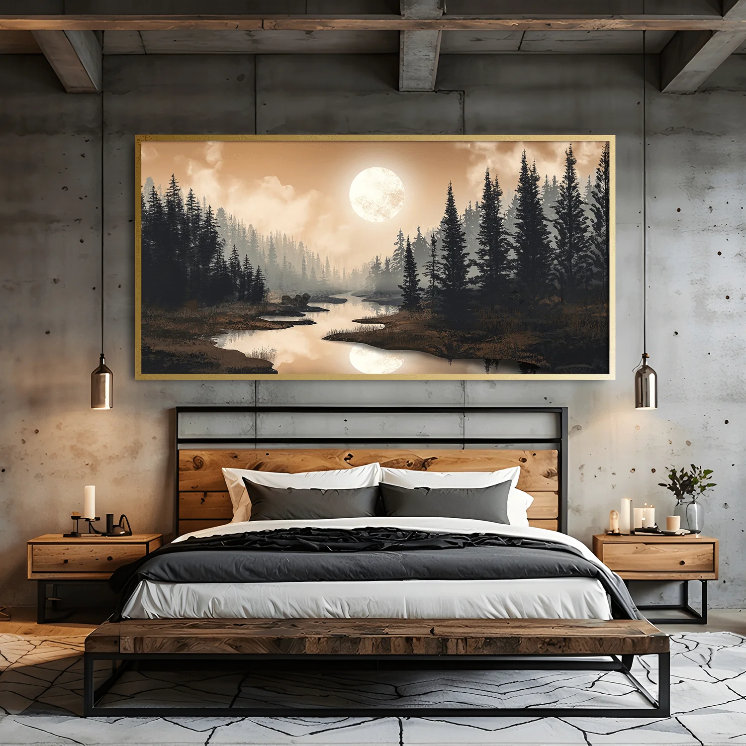 Peaceful Nature Evenings Canvas - Image 2
