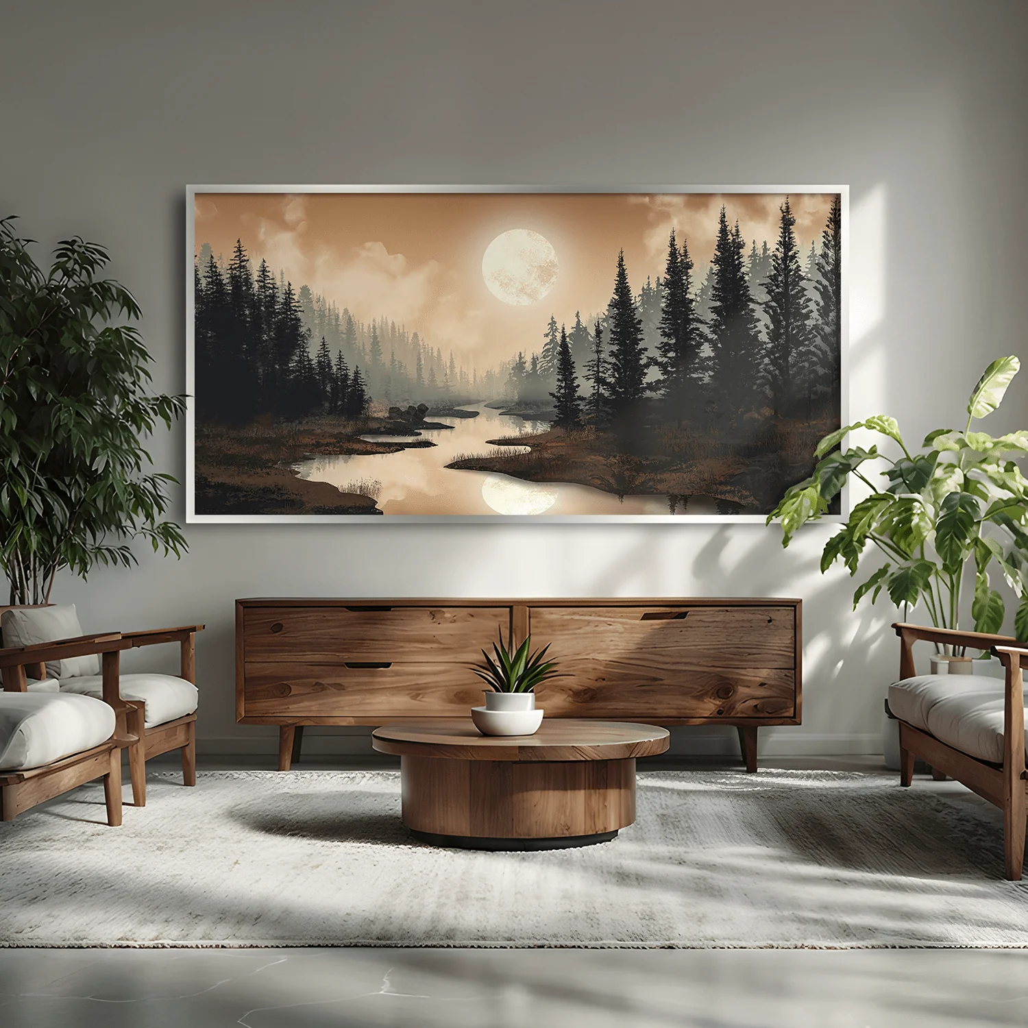 Peaceful Nature Evenings Canvas - Image 3