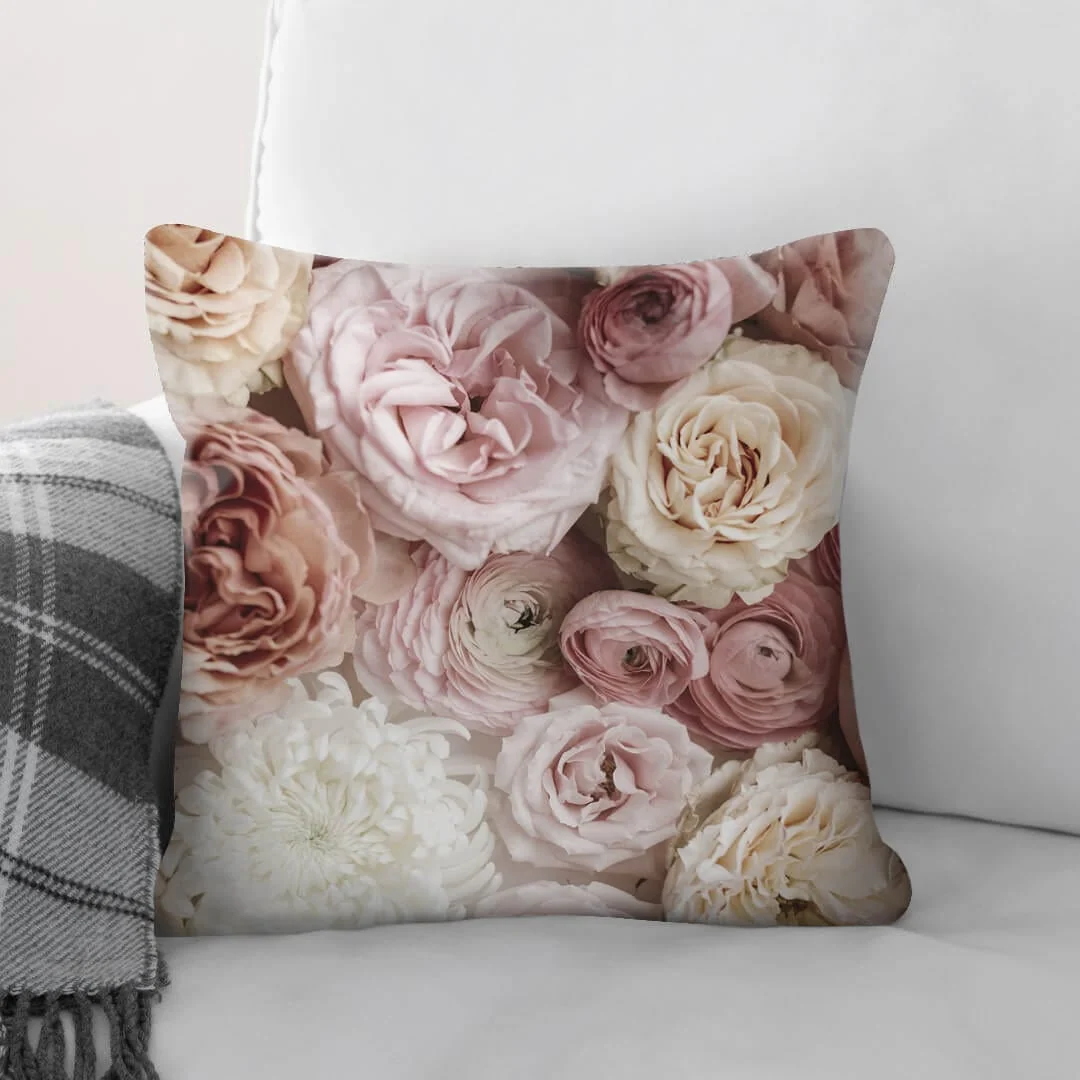 Peonies Cushion - Image 2