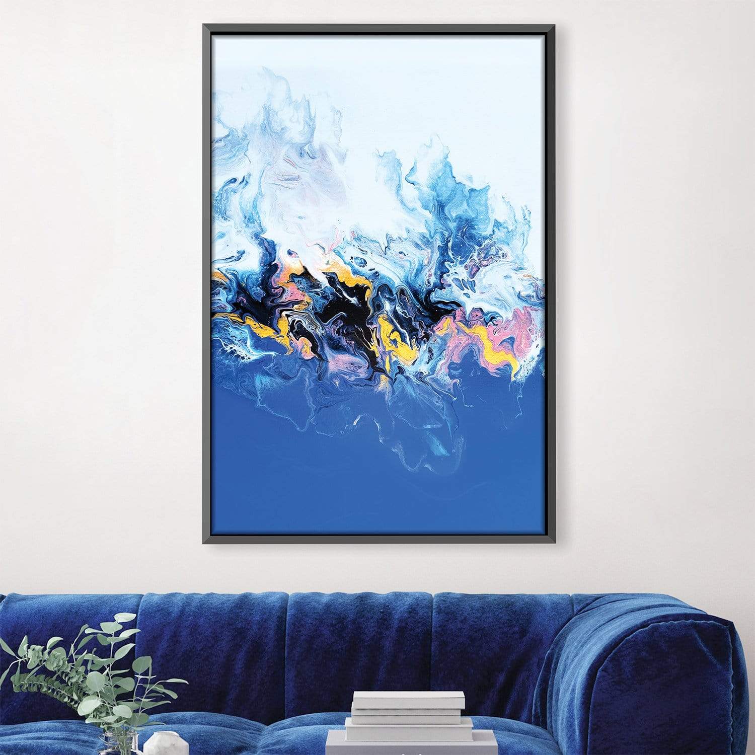 Periwinkle Rainbow Canvas