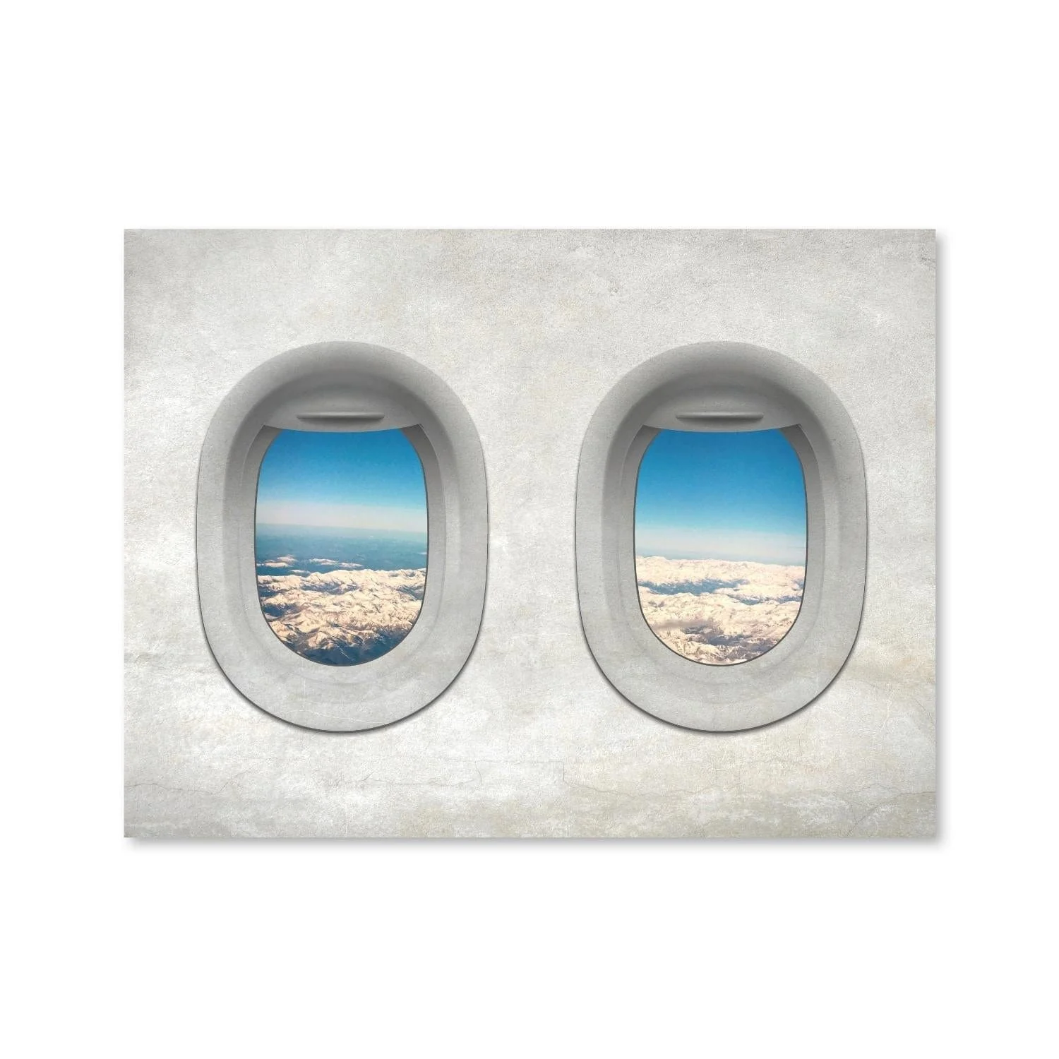 Plane View - Austria Canvas - Image 6