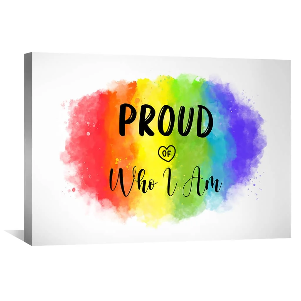 Proud Of Who I Am Canvas - Image 2