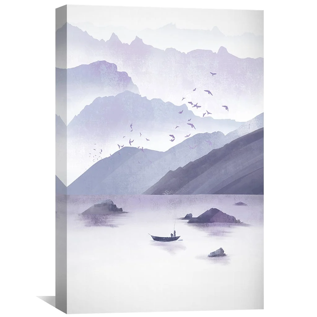 Purple Calm Canvas - Image 2