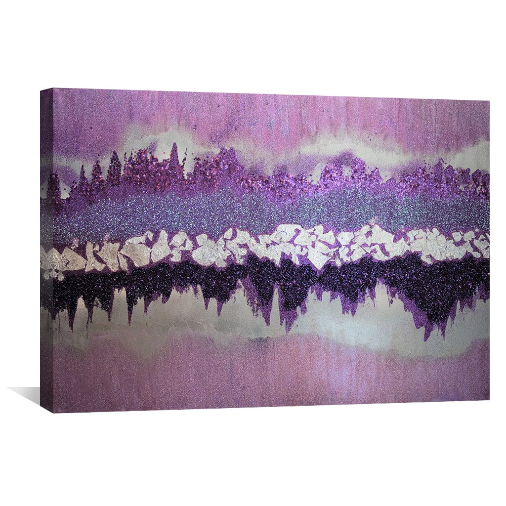 Purple Shimmer Canvas - Image 2