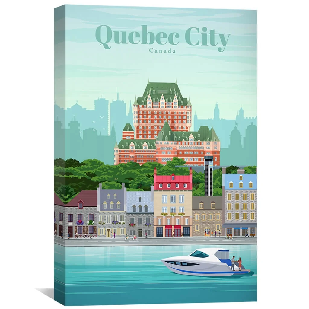 Quebec City Canvas - Studio 324 - Image 2
