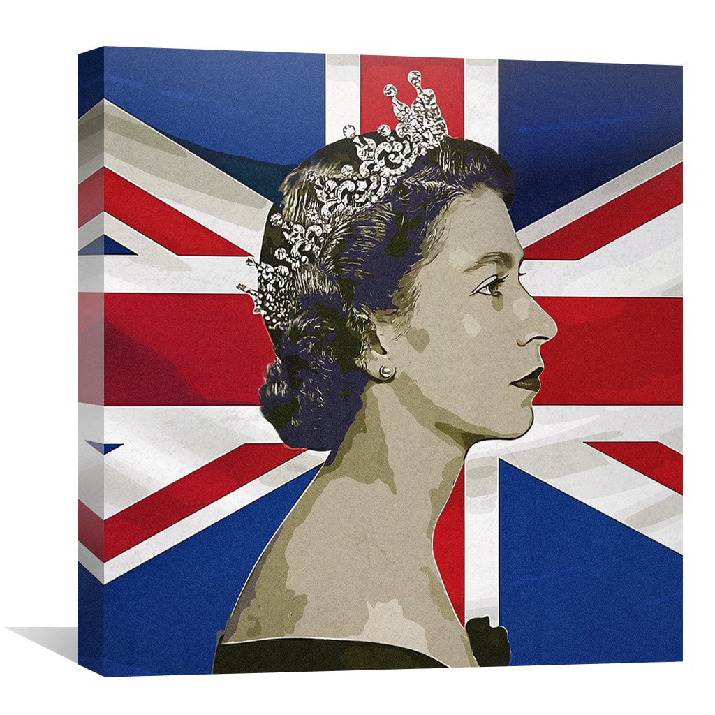 Queen Elizabeth Canvas - Image 2