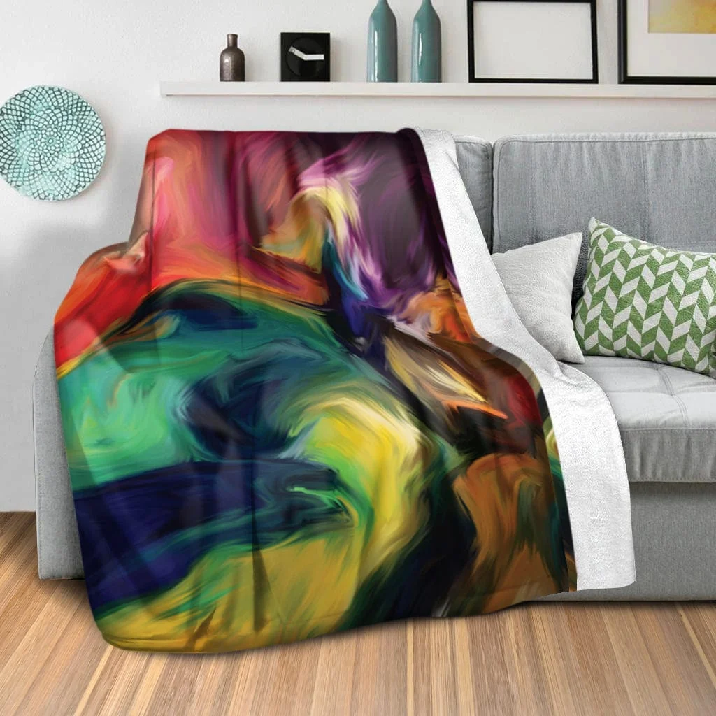 Rainbow Splash Blanket - Image 2