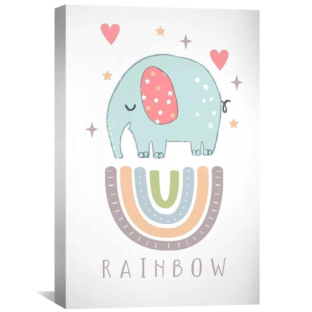 Rainbow Trunks Canvas - Image 2
