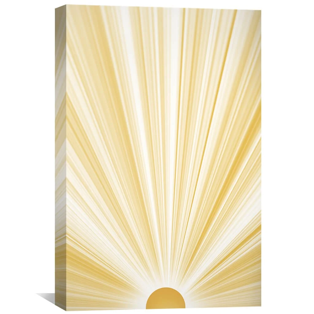 Rays of Sunshine Canvas - Image 2