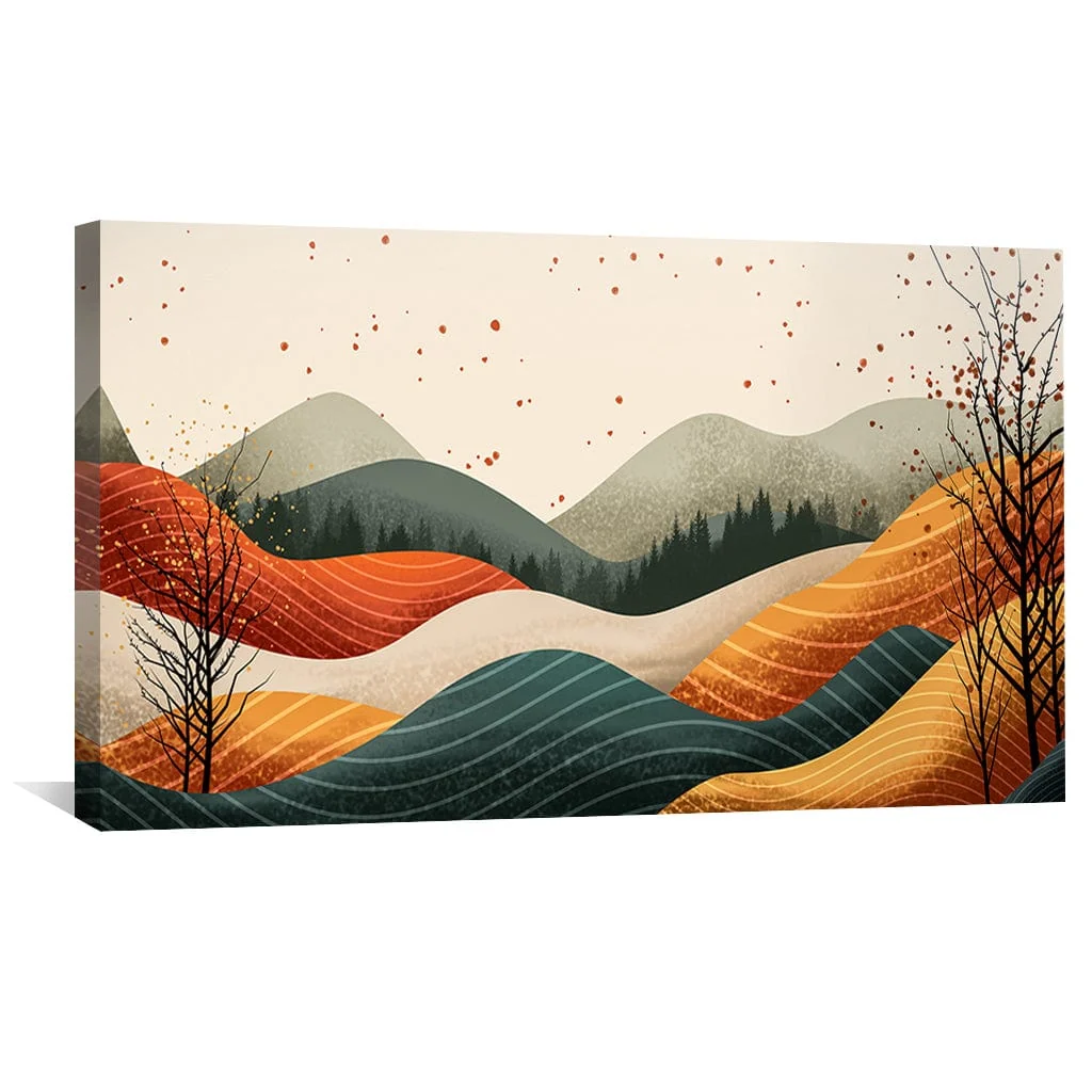 Rhythms of the Hills Canvas - Image 4