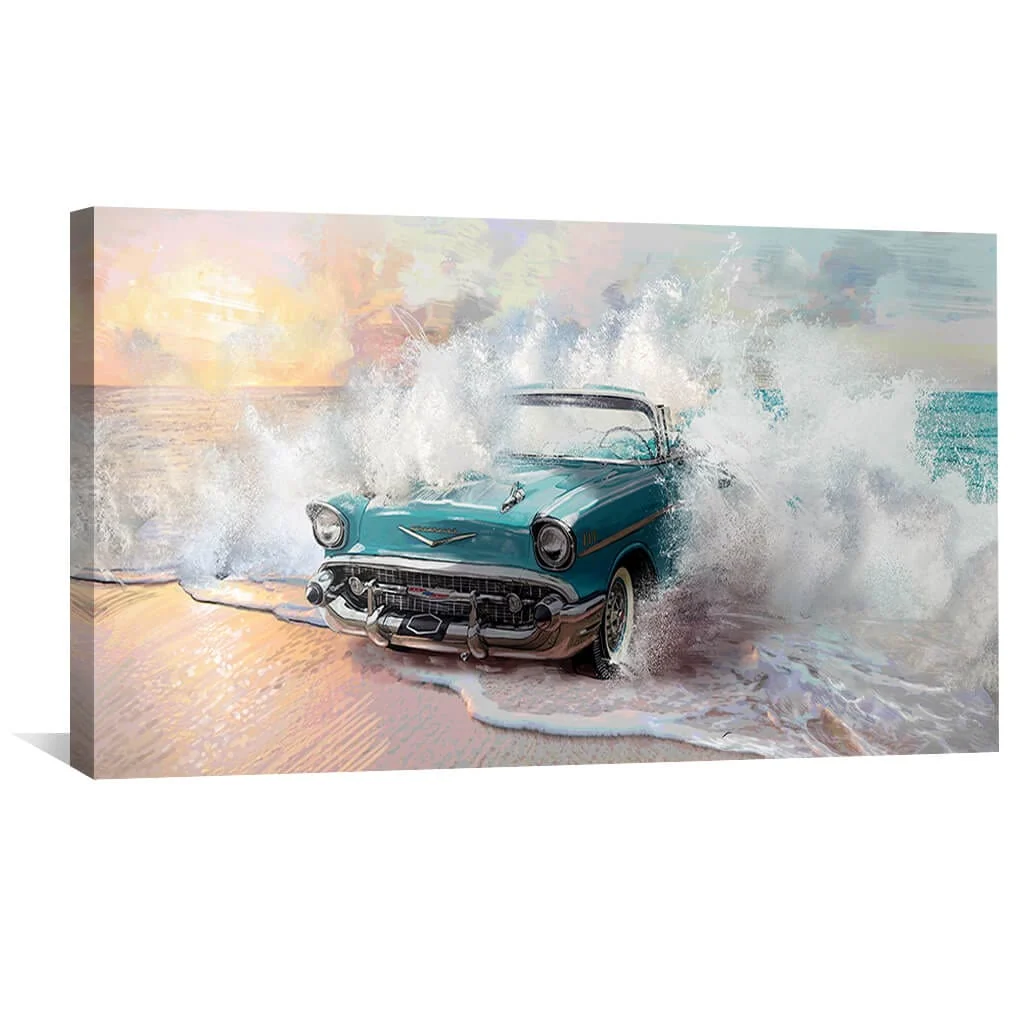 Ride the Wave Canvas - Image 2