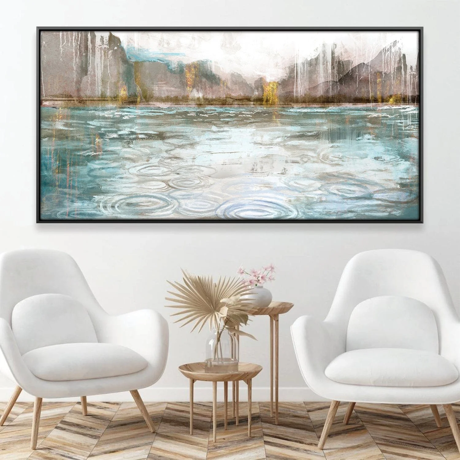 Ripples of Reflection Canvas