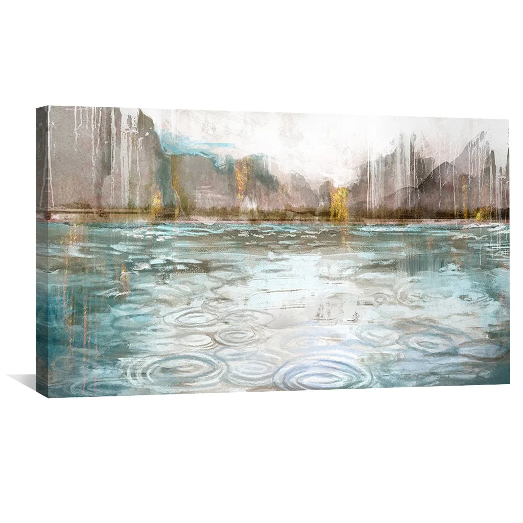 Ripples of Reflection Canvas - Image 4