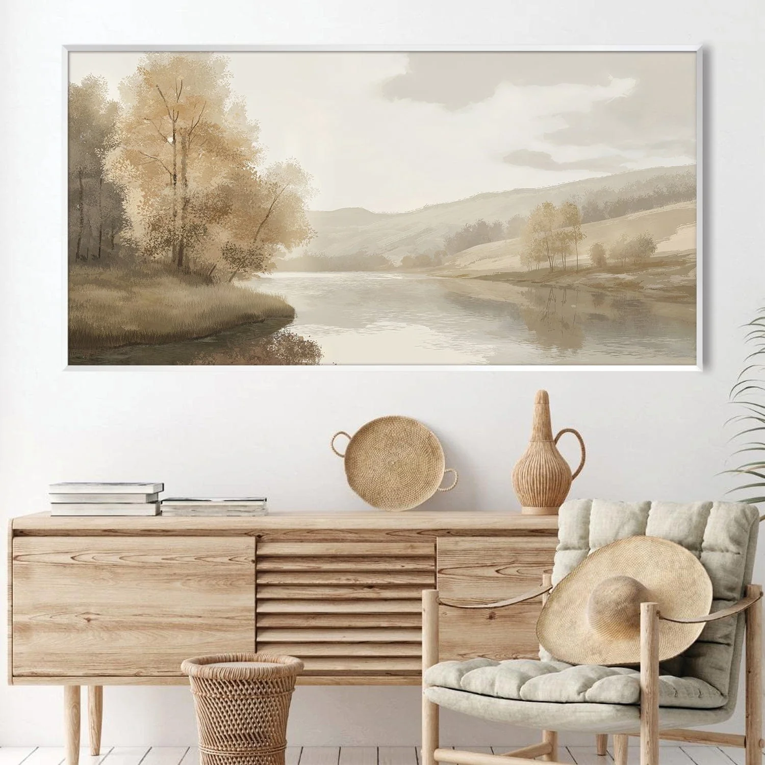 River of Quiet Days Canvas - Image 3