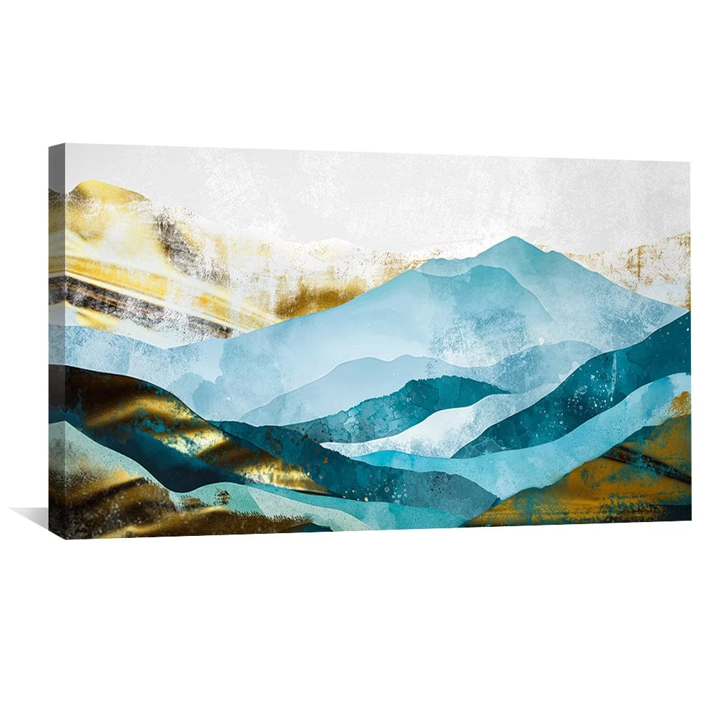 Rolling Blues Canvas - Image 4