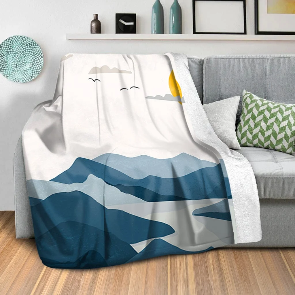 Rolling Mountains Blanket - Image 2