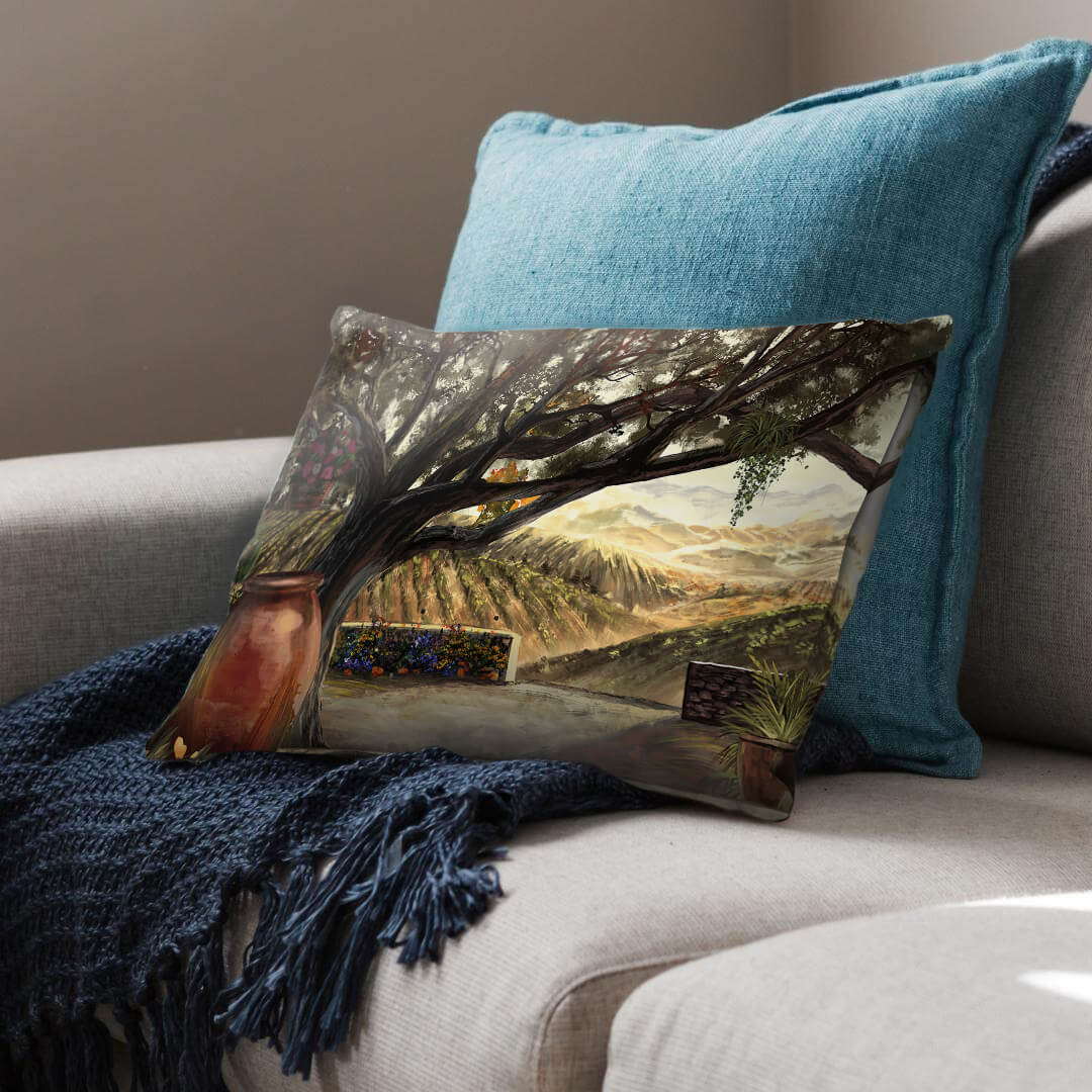 Rolling Tranquility Cushion - Image 2
