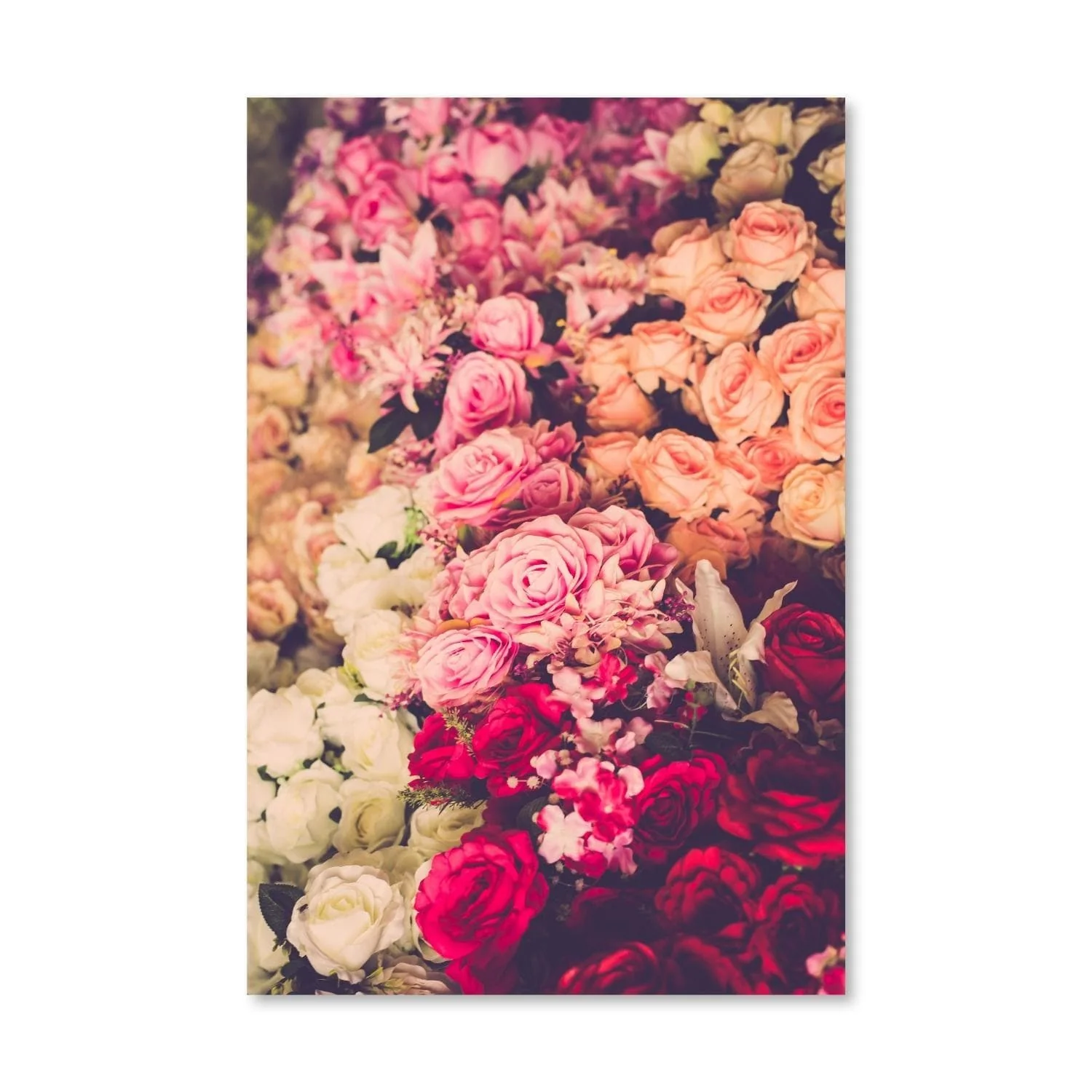 Rose Bouquet Canvas - Image 4