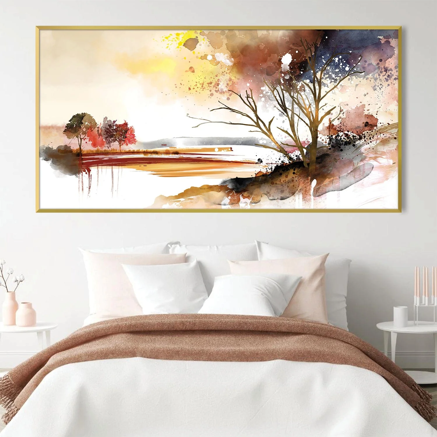 Rustic Watercolors Canvas - Image 2