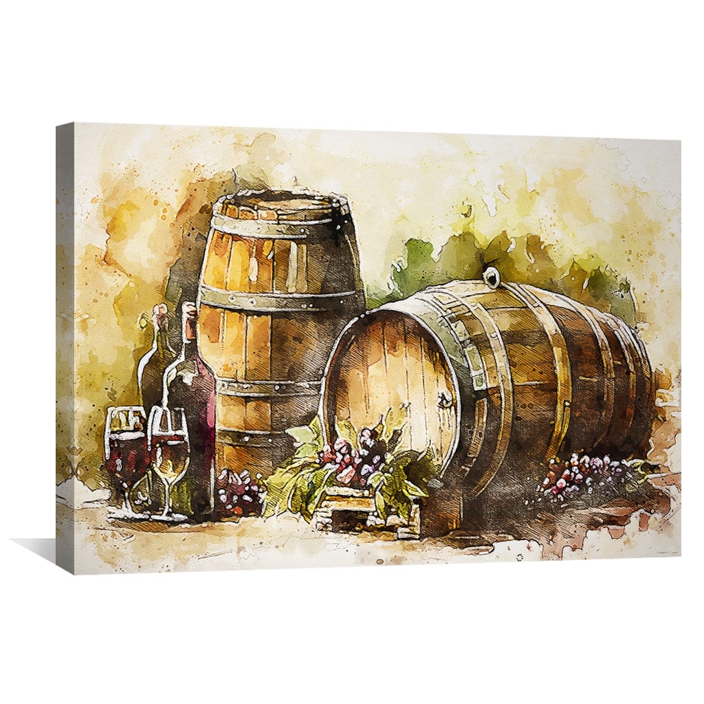 Rustic Wine Canvas - Image 4