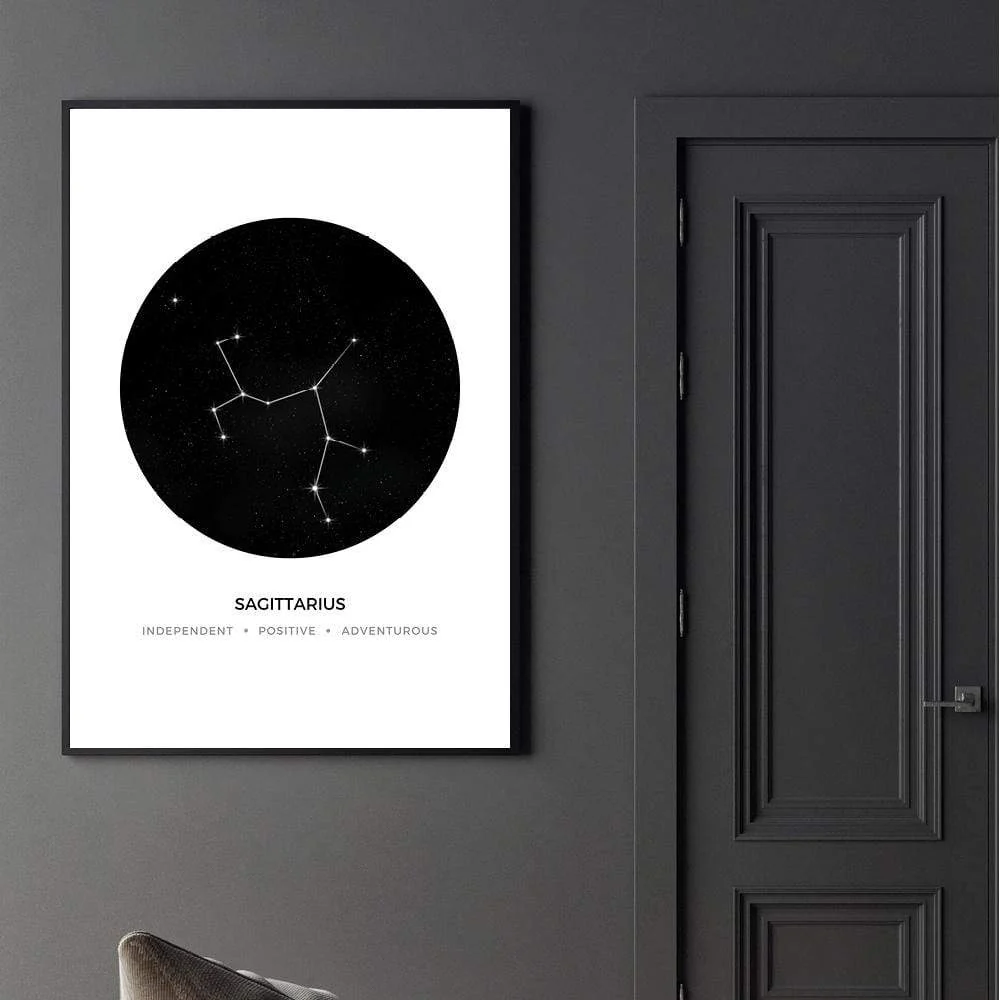 Sagittarius Traits Canvas - Image 3