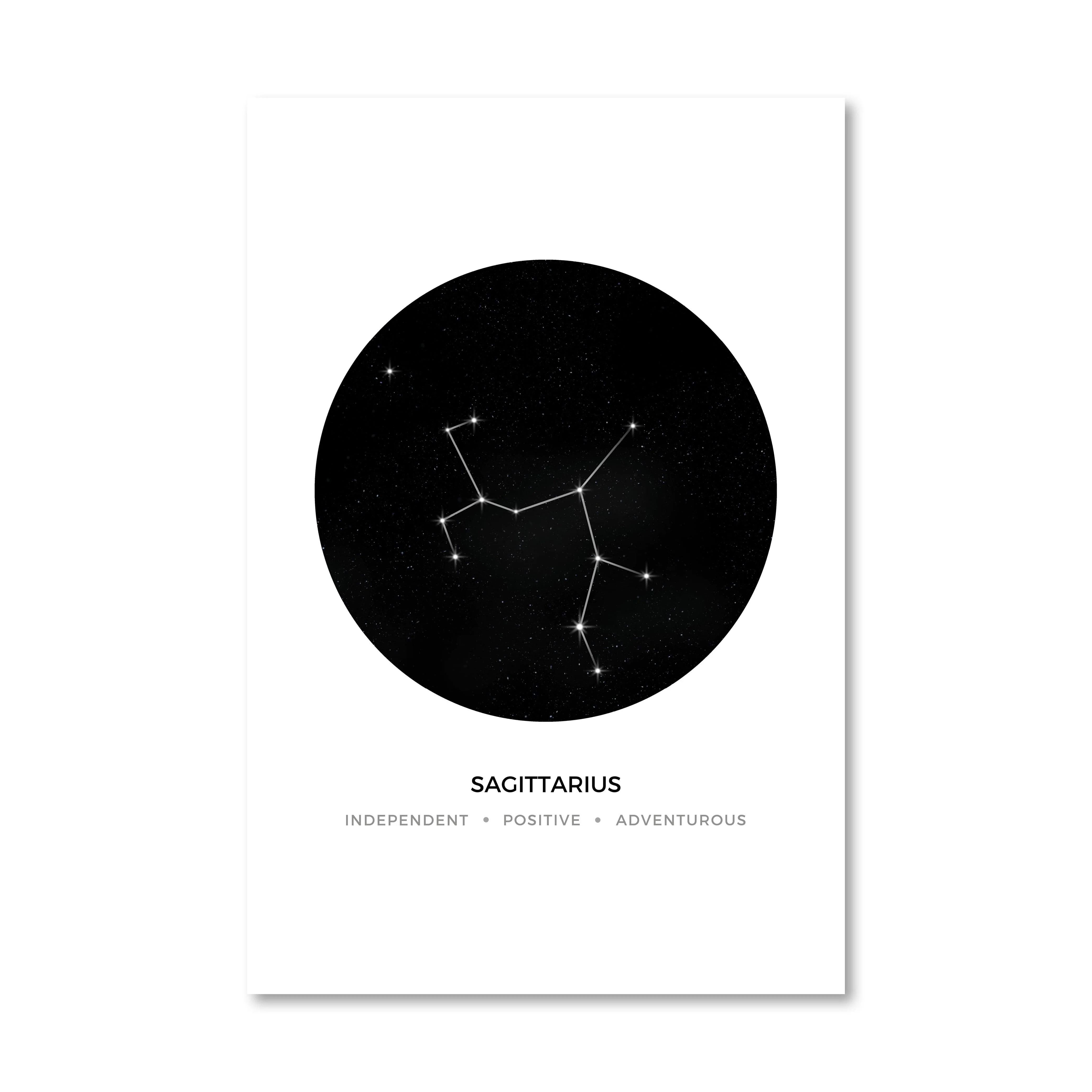 Sagittarius Traits Canvas - Image 4