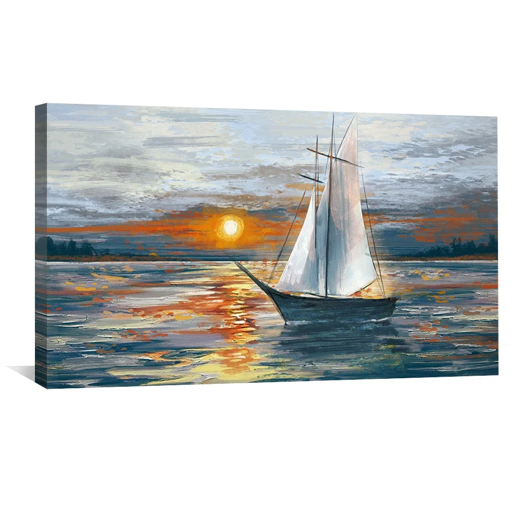 Sails and Sunsets Canvas - Image 4