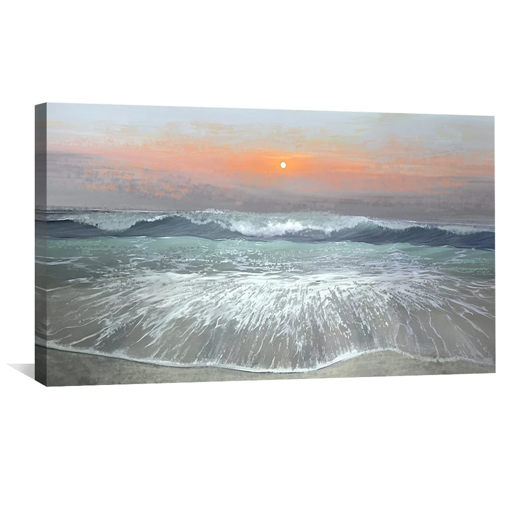 Saltwater Waves Canvas - Image 4