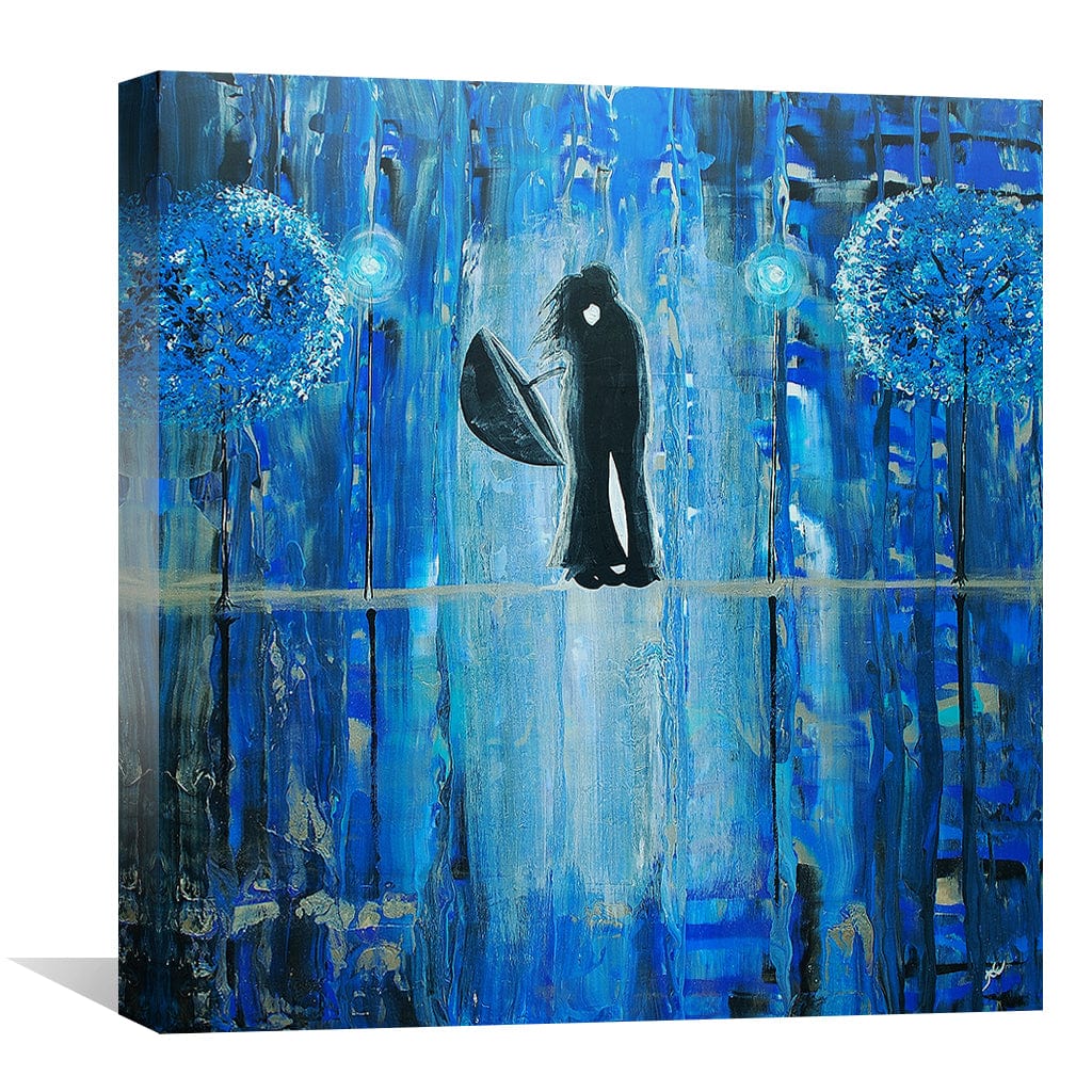 Sapphire Rain Romance Canvas - Image 2