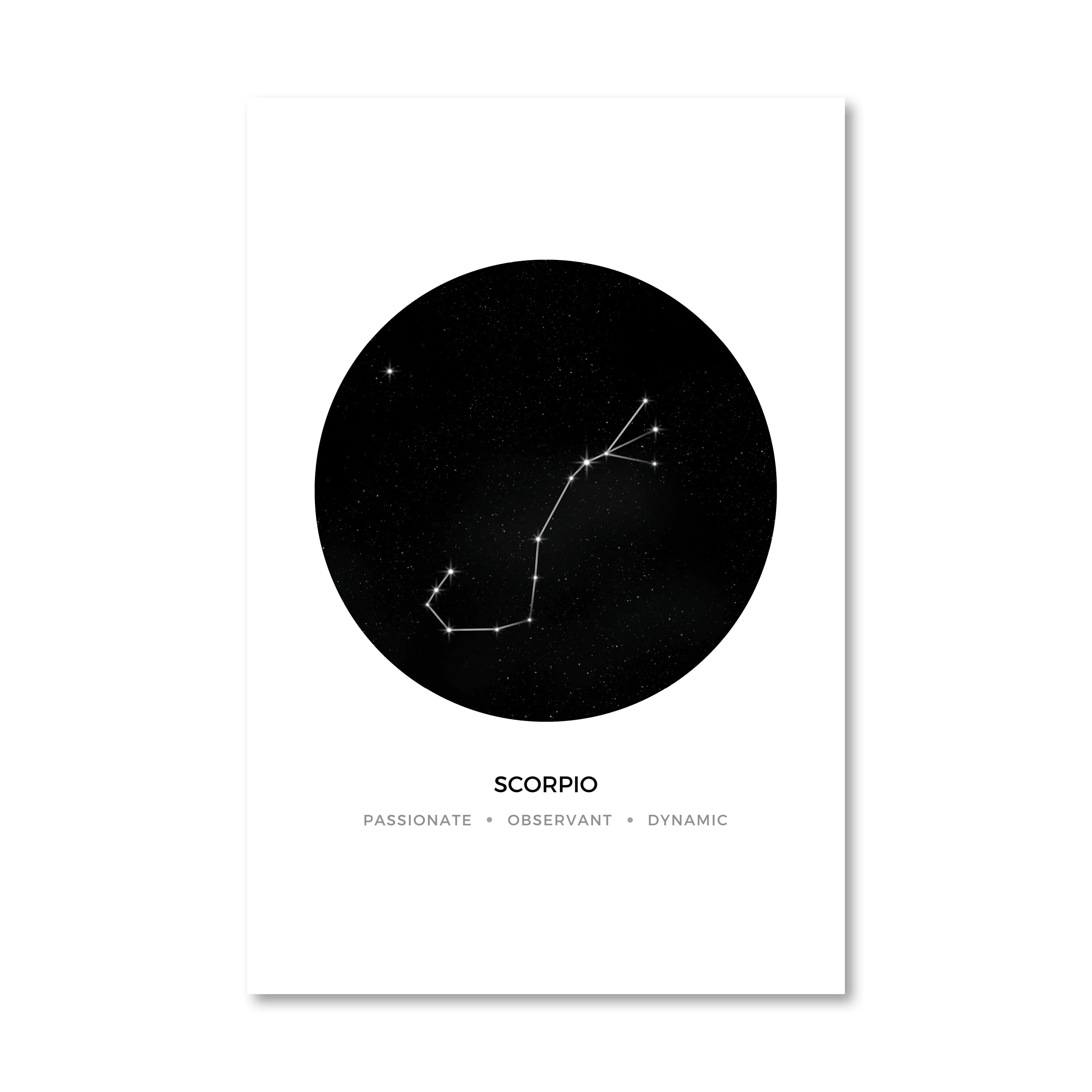 Scorpio Traits Canvas - Image 4