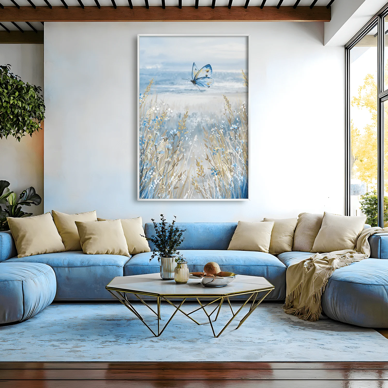 Seafoam Flutter Canvas - Image 3
