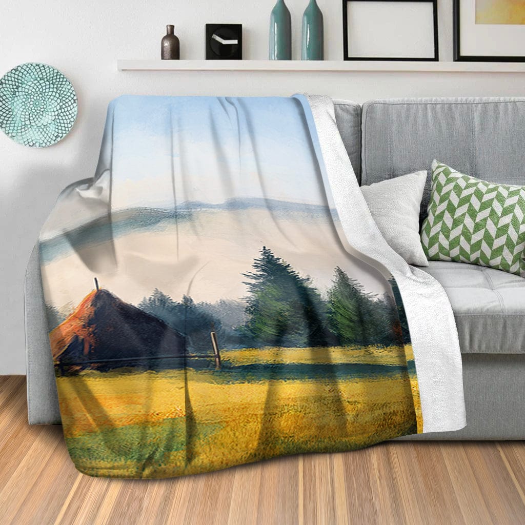 Serene Mountains Blanket - Image 2