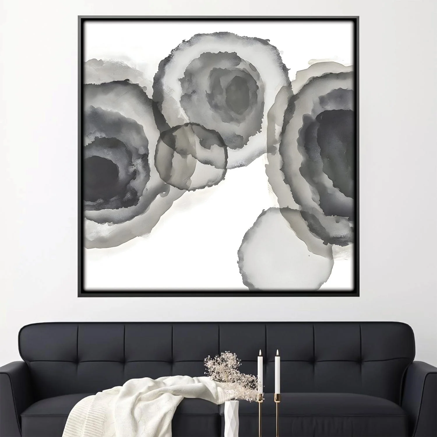 Serene Oscillations Canvas