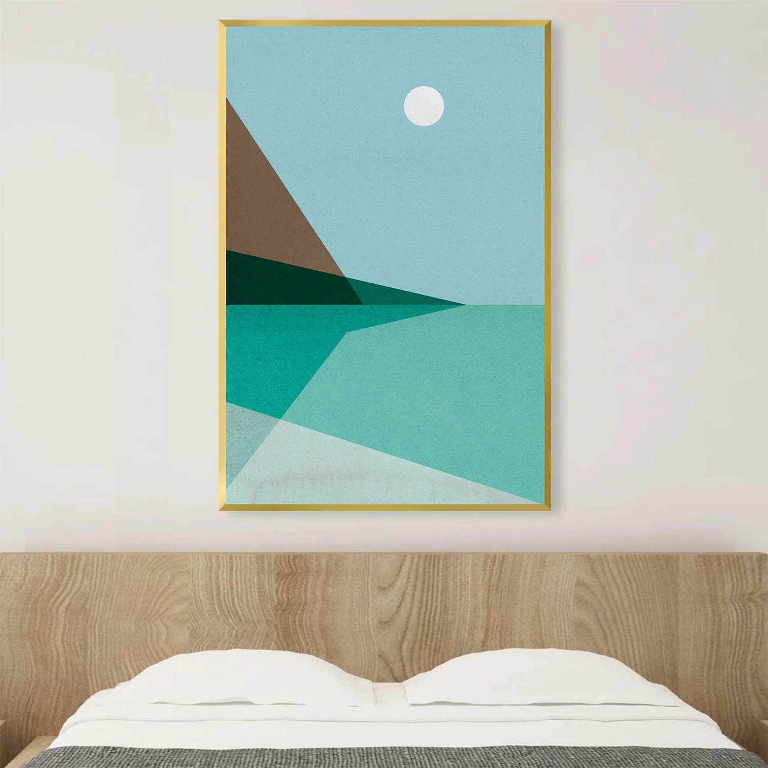 Serene Shore Landscape Canvas - Image 2