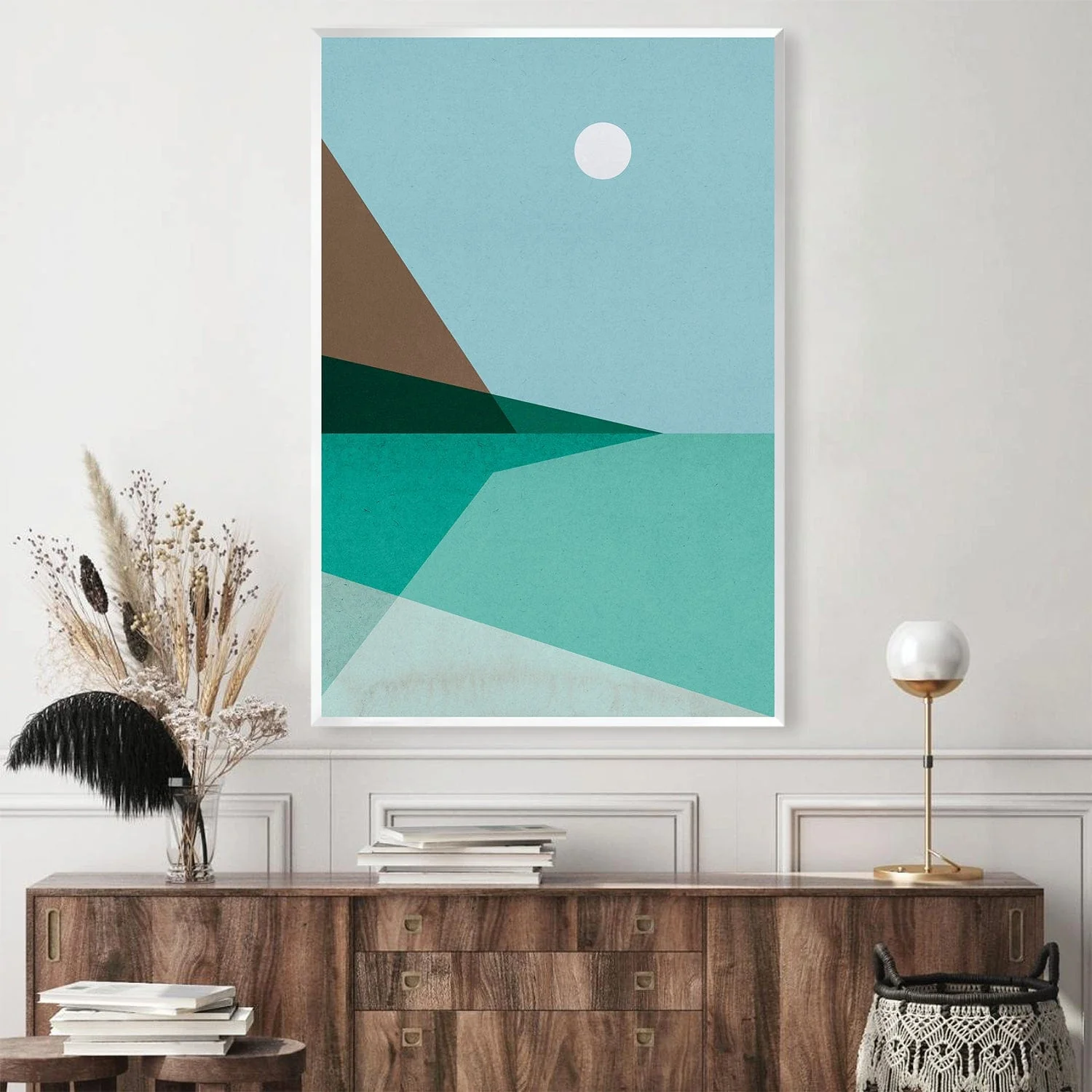 Serene Shore Landscape Canvas - Image 3