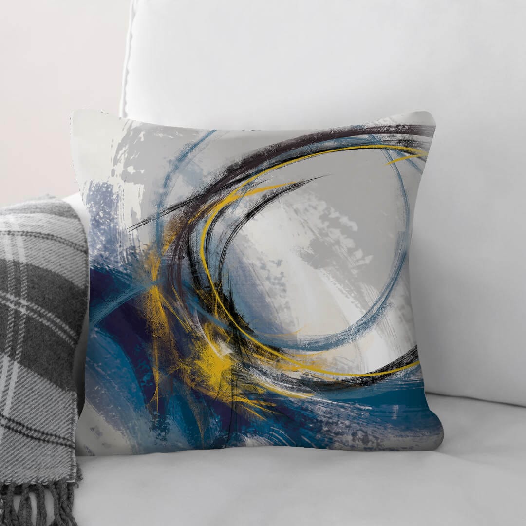 Shaded Brush Strokes Cushion - Image 2